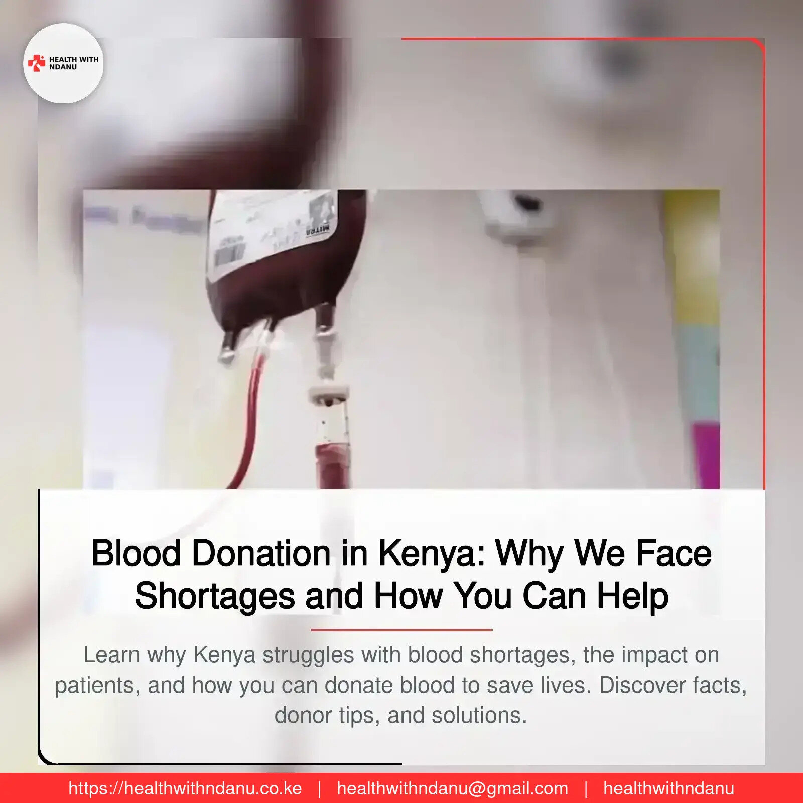 Blood Donation in Kenya: Why We Face Shortages and How You Can Help