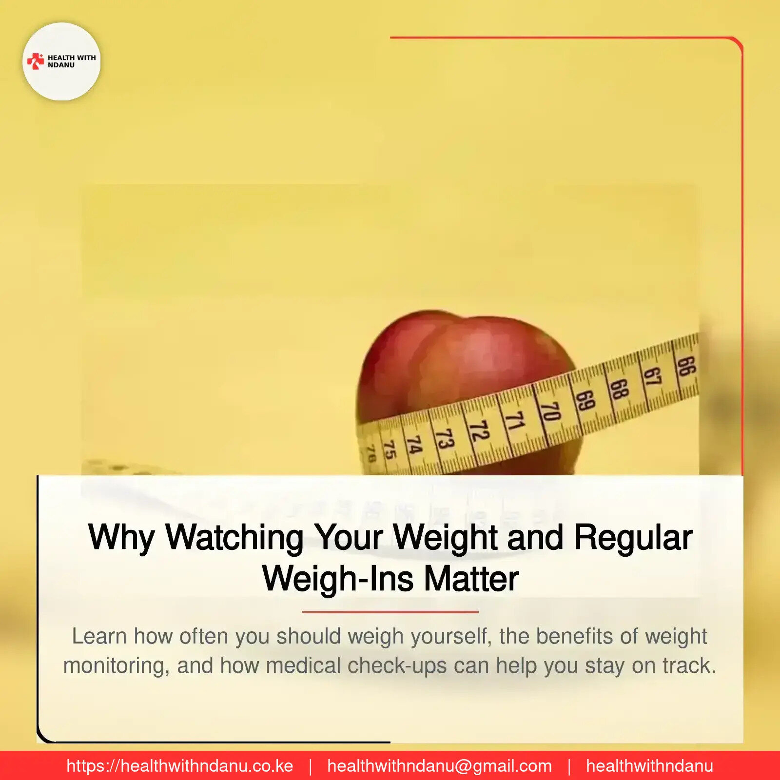 Why Watching Your Weight and Regular Weigh-Ins Matter 