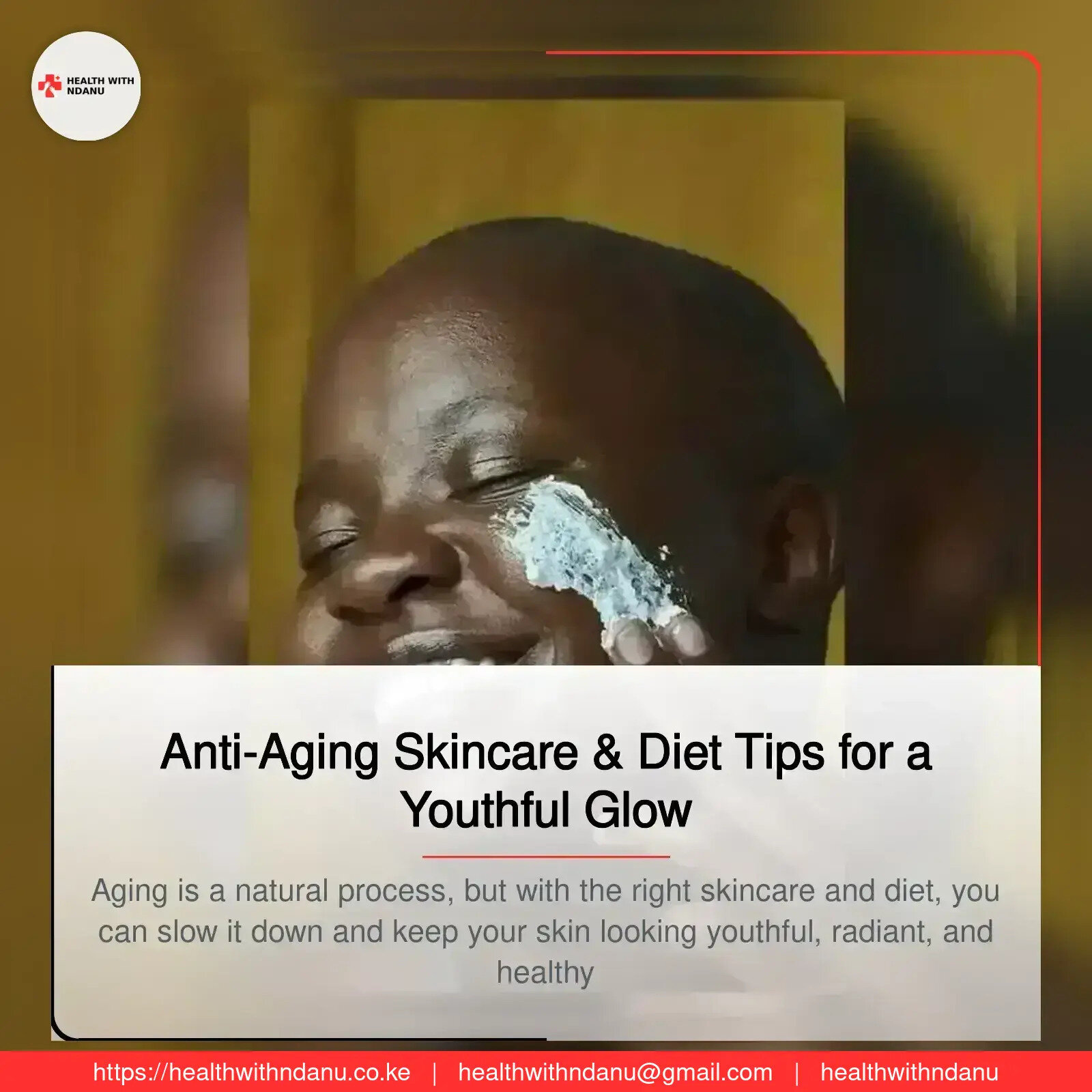 Anti-Aging Skincare & Diet Tips for a Youthful Glow